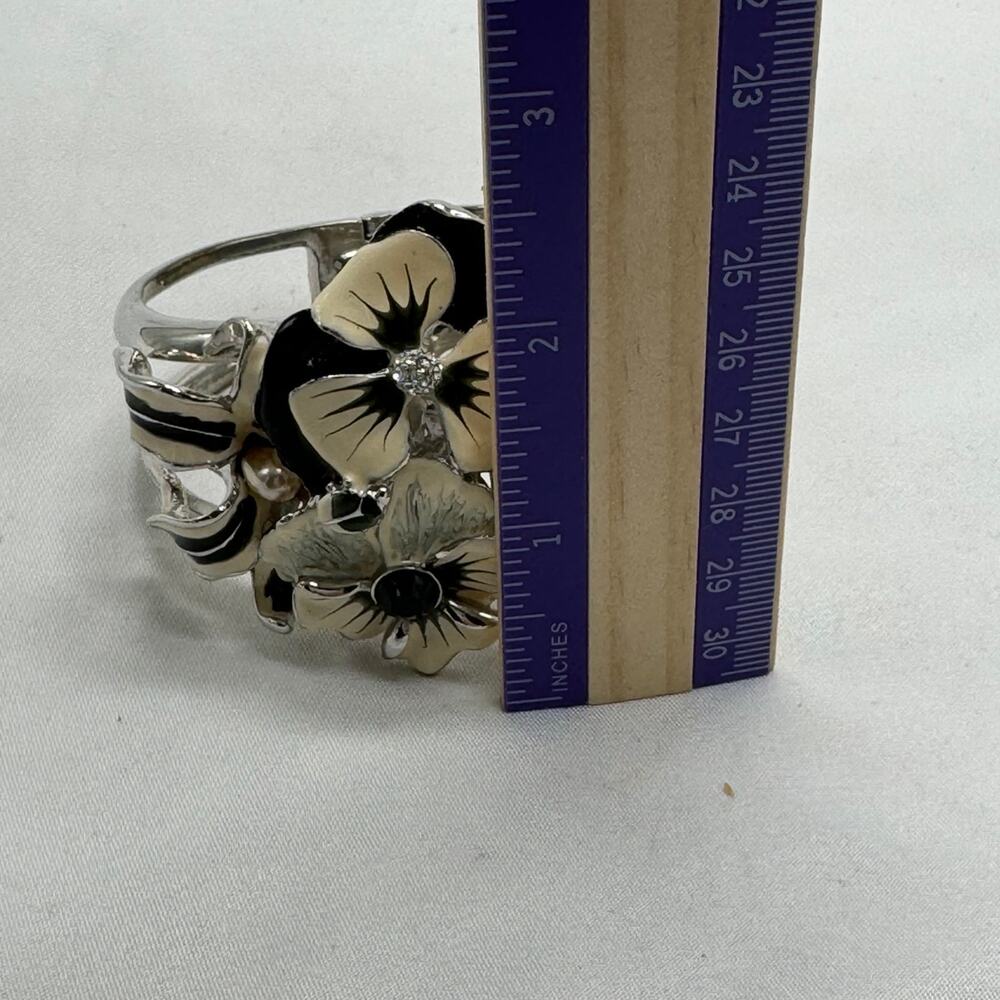 Vtg Kenneth Jay Lane Cuff Bracelet - image 8